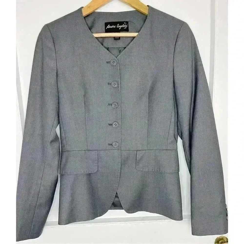 BNWOT Sandra Angelazzi Femme de Carriere Jacket Size 36  (Small)